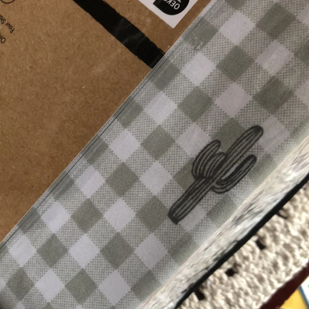 Wrangler CACTUS Gingham 6-Piece Sheet Set - QUEEN